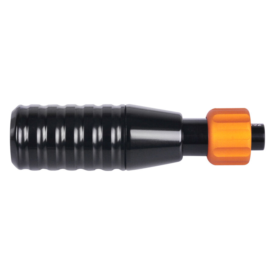 HAWK Hand Grip 22mm nero con accento arancione su sfondo bianco