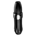 Macchina per tatuaggi Xion Pen in alluminio argento su sfondo bianco