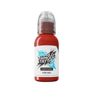 Inchiostro World Famous Ink - Limitless Fire Red 30ml