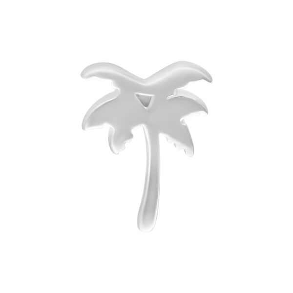 Push Fit Palm Attachment for Bioplast - Silvercoloured Metal