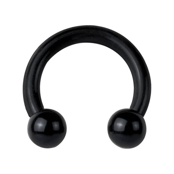 Black Circular Barbell<!--63ecd2347898f-->