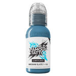 Inchiostro blu per tatuaggi in flacone da 30ml World Famous Ink