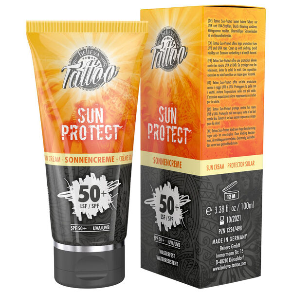 Believa Tattoo Sun Protect 50 + 100 ml