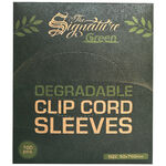 Confezione dei manicotti Clipcord biodegradabili, 50x750mm, The Signature Green