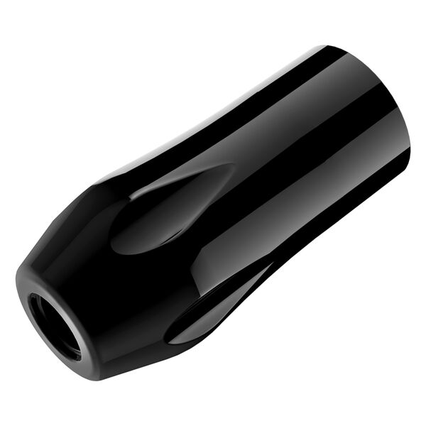 Gorilla Grip negro de aluminio sobre fondo blanco