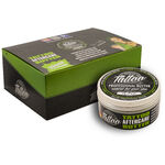 Lata de Believa Tattoo Butter y empaque sobre fondo blanco
