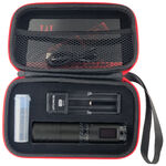 EP101 Wireless Pen Machine nera in valigia aperta con caricabatterie e accessori