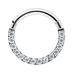 Clicker con Cristal Engastado en Pavé