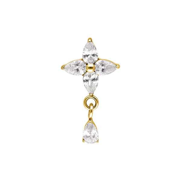 Push Fit Flower with Hanger Aufatz - Oro