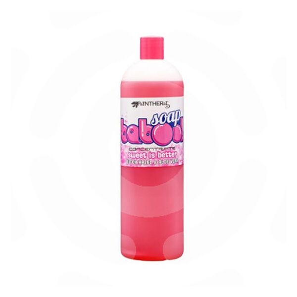 Panthera Tattoo Sapone 1000ml rosa Grande bottiglia di Panthera Tattoo Sapone rosa su sfondo bianco
