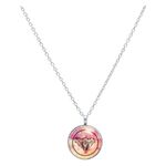 Diamond Black Pink Necklace
