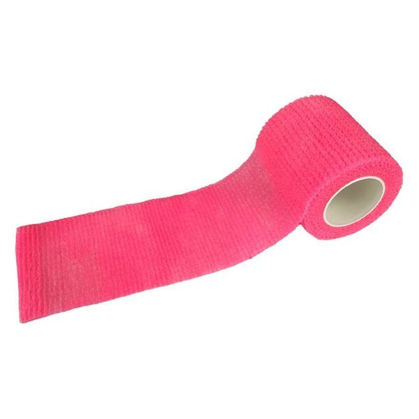 Vaaleanpunainen Grip-side fleece-kankaasta valkoisella taustalla