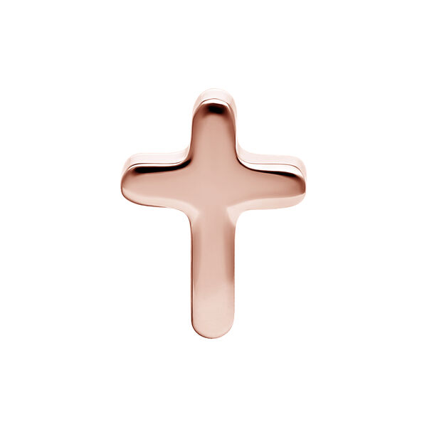 Push Fit Little Cross Attachment - Rosegold