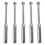 Cinque Edge Drive Pins argentati di Wildcat su sfondo bianco