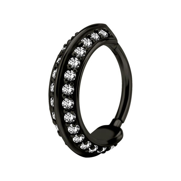 Double Jewelled Hinged Ring