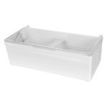 Steriletray 1L rettangolare e trasparente su sfondo bianco