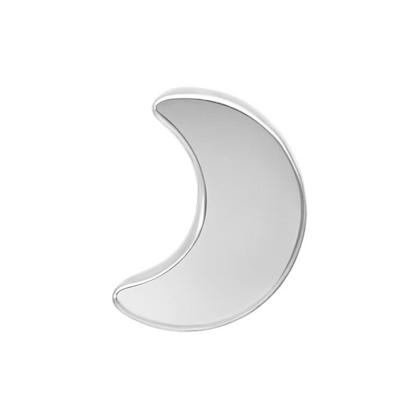 Push Fit Moon Attachment - Silvercoloured Metal