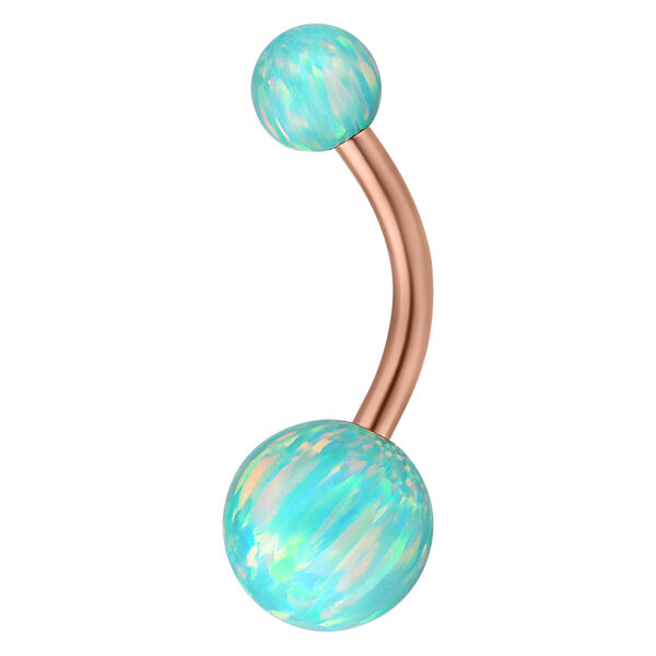 Double Synthetic Opal Bananabell