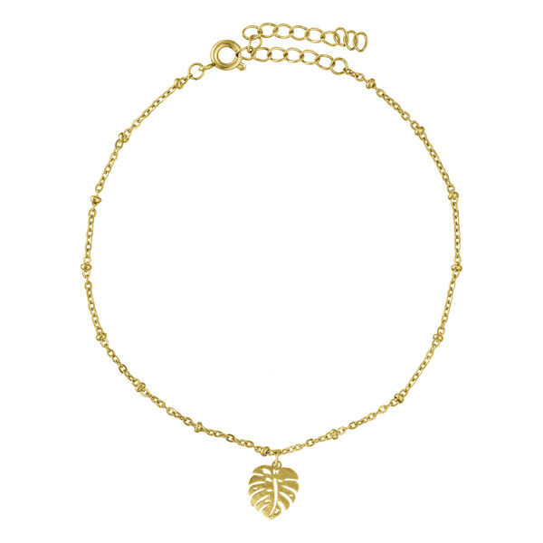 Monstera Ankle Chain