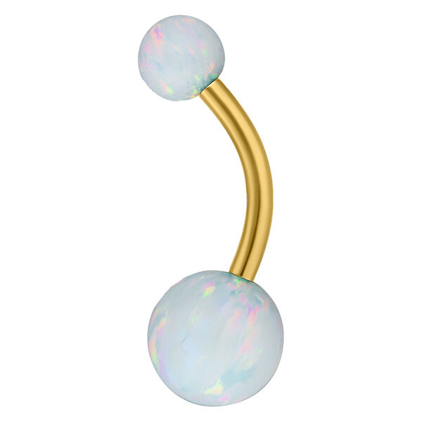 Double Synthetic Opal Bananabell