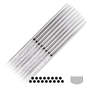 Magnum Curved Long Taper Tattoonadeln 50 Stk Magnum Curved Long Taper Tattoonadeln aus Chirurgenstahl 316L auf weißem Hintergrund