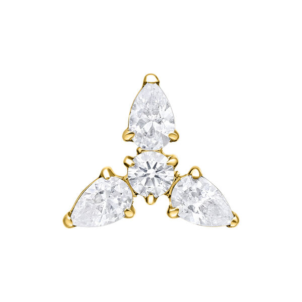 Push Fit Trinity Attachment - Golden Metal