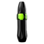 Xion Pen Kryptonite nero con anello verde chiaro su sfondo bianco
