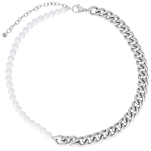 Chunky Synthetic Pearl Kette