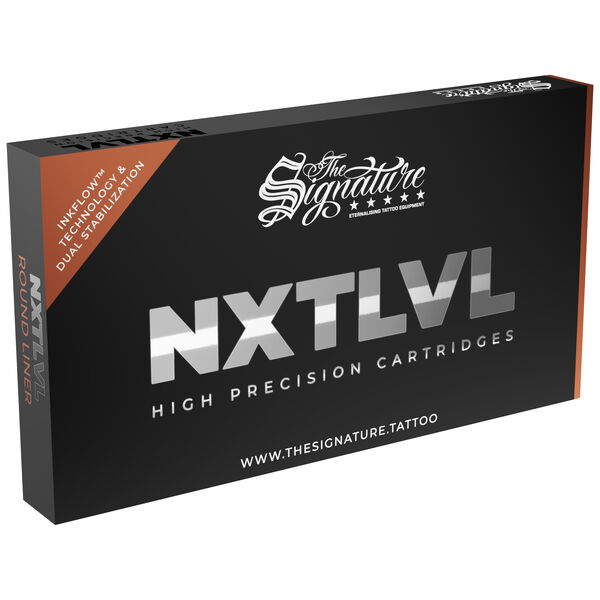 The Signature® - Premium Round Liner Medium Taper Cartridges Box 10 Stk
