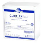 Confezione bianca con cerotto Master Aid Cutiflex Square, 38x38mm, trasparente, impermeabile