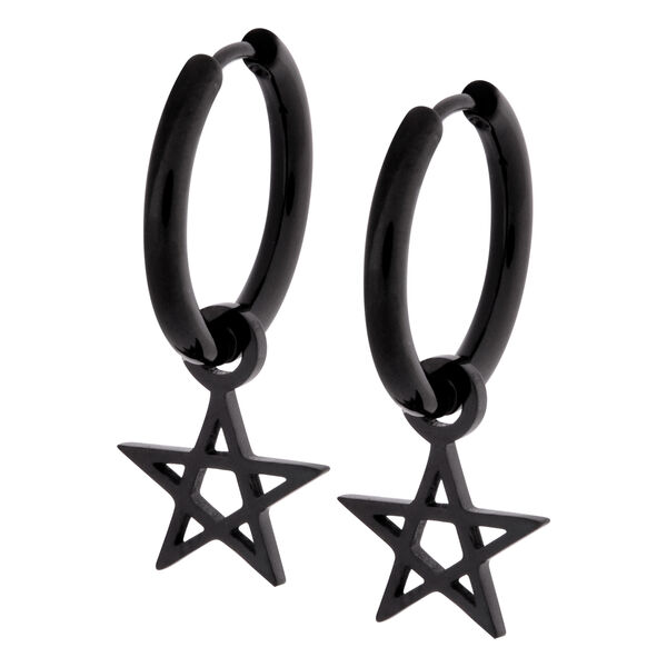 Little Pentagram Hoops<!--5c6a7e3c2e93b-->