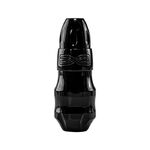 Máquina de tatuajes negra FK Irons EXO 2.5 mm sobre fondo blanco