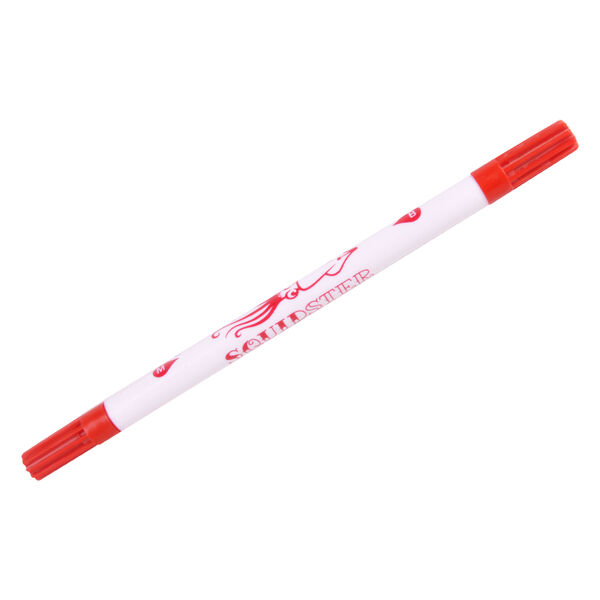 Penna Squidster rossa su sfondo bianco, non sterile