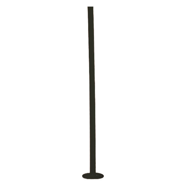 Largo Micro Stem negro Bioplast, 1,2 mm de grosor, 45 mm de longitud