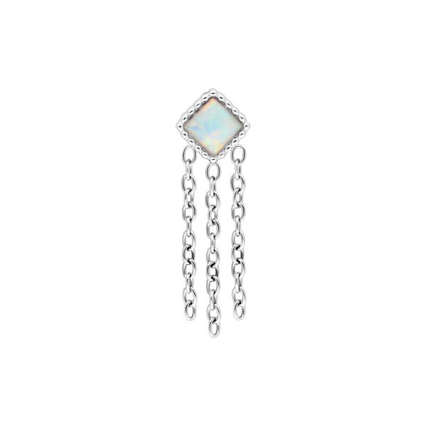 Push Fit Opal Square with Chains -koristeosa