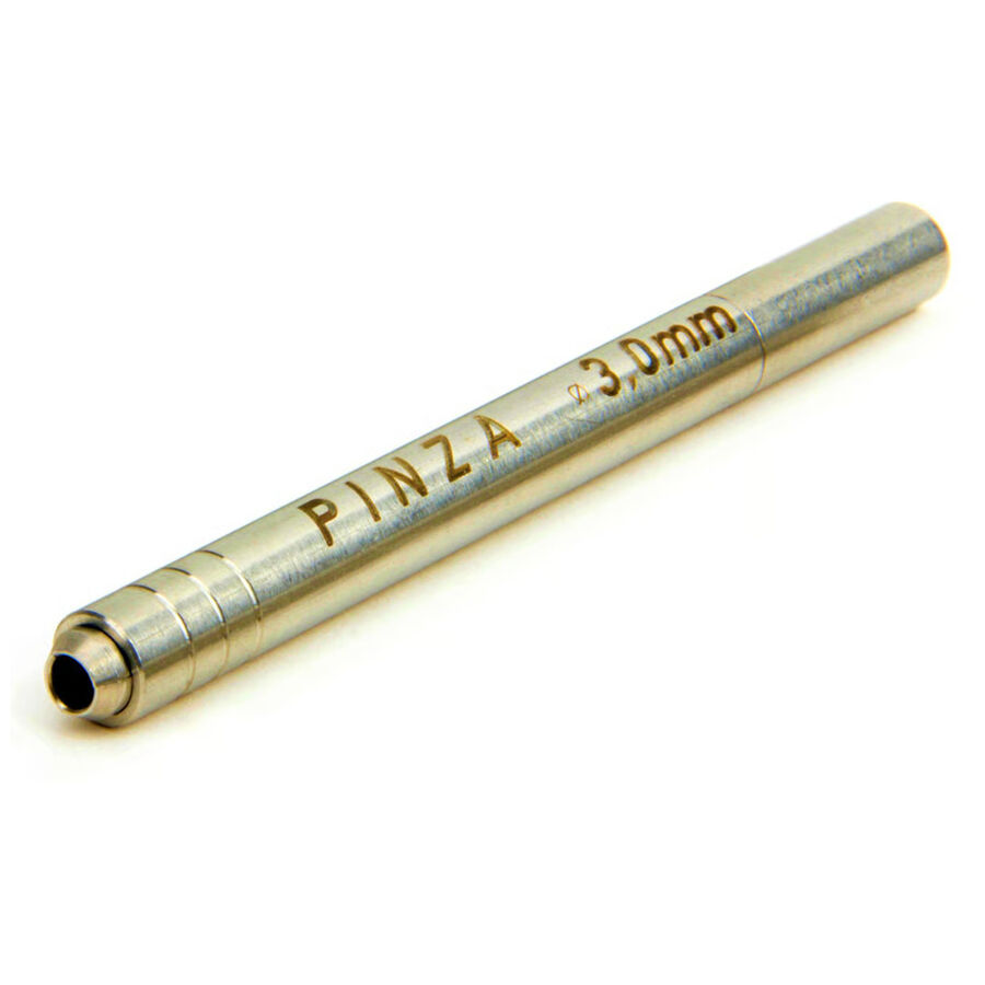 Portasfera in acciaio inox 3,0 mm su sfondo bianco