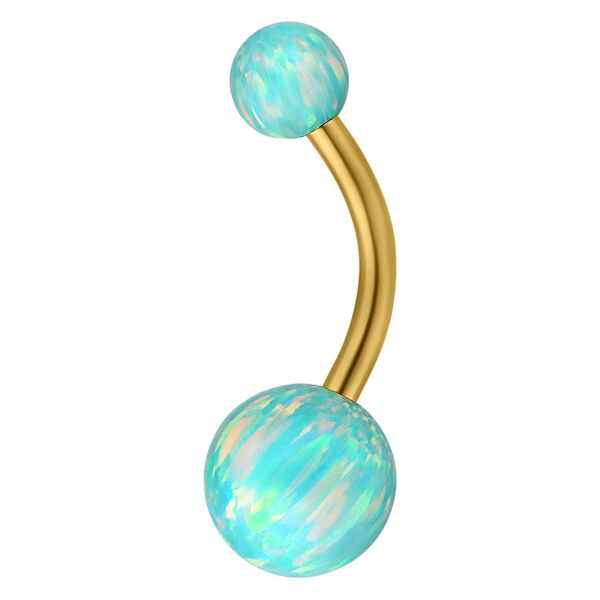 Double Synthetic Opal Bananabell