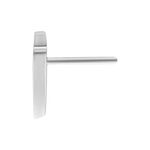 Accessorio Flash Push Fit argento su sfondo bianco