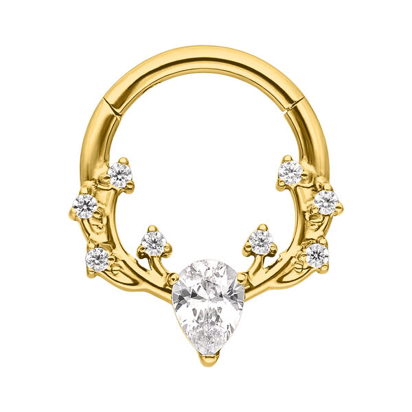 Firework Crystal Clicker - Golden Metal