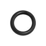 Anello Reserves nero rotondo su sfondo bianco