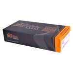Scatola nera con dettagli arancioni, logo Wildcat e Round Liner Cartridges