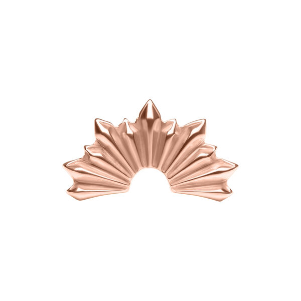 Push Fit Mini Folded Sunrays Aufsatz - Rosegold