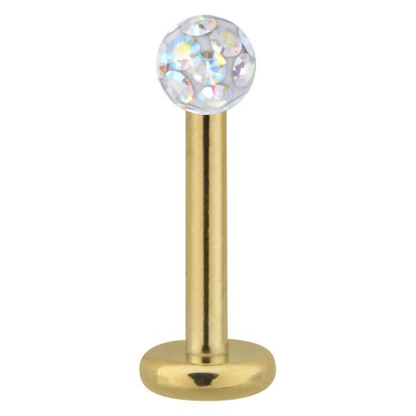 Golden Titan Multi Jewelled Labret